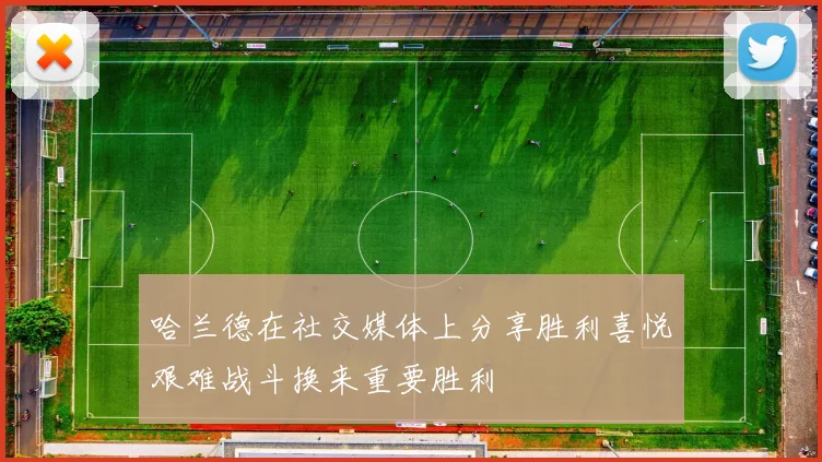 哈兰德在社交媒体上分享胜利喜悦艰难战斗换来重要胜利